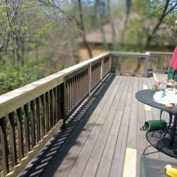 Reilly's Reliable Handyman Services - Railing and deck repair before power washing