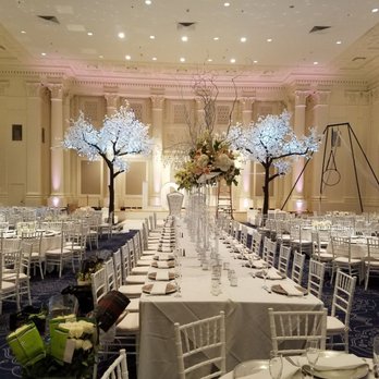 Twinkle Trees - 20 Ft Classy White Gingkos - Party Equipment Rentals Near Me