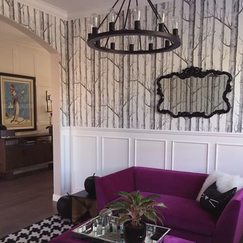 A Cut Above Custom Interiors - Incredible wallpapering job in the lounge. - General Contractors Near Me - Pleasanton, California