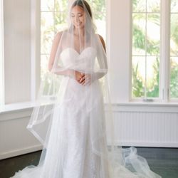 Royal Cathedral bridal veil by Sira D' Pion