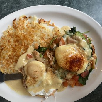 Costa's Restaurant - Salmon Benedict - Greek Near Me - Seattle, Washington