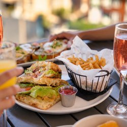 Birdseye Rooftop Restaurant and Bar - BLTA Sandwich
