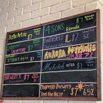 Ojai Burger - Drinks menu - Burgers Near Me - Orange, California