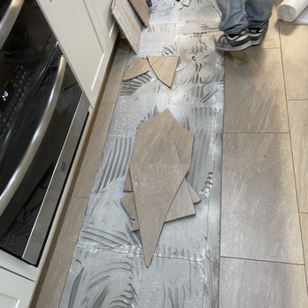 Petra Flooring & Blinds - Poor mud base - Flooring Near Me - Houston, Texas
