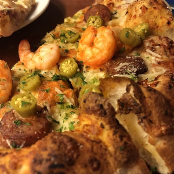 Reginelli's Pizzeria - Gumbo pizza - Pizza Near Me - Metairie, Louisiana Reginelli's Pizzeria - Gumbo pizza - Pizza Near Me - Metairie, Louisiana
