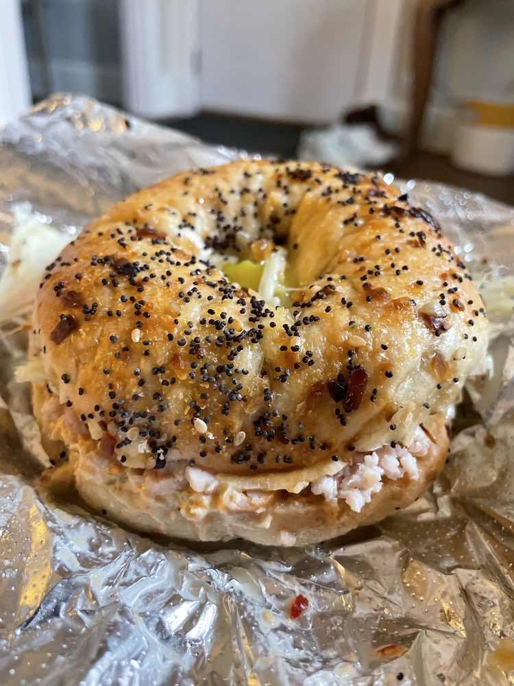 Food from Bagel Street Deli