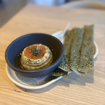 Arquet - hummus with seaweed lavash - New American Near Me - San Francisco, California