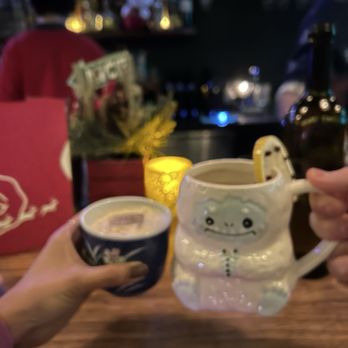 Project Gigglewater - A flipping Christmas story (left) and naughty toddy (right) - Bars Near Me - Toronto, Ontario