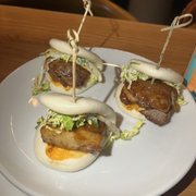 Photo of Blue Ocean Robata & Sushi Bar - Carlsbad, CA, United States. Bao Bao Buns (3 PC)