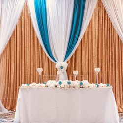 The Rose Garden - Teal Wedding