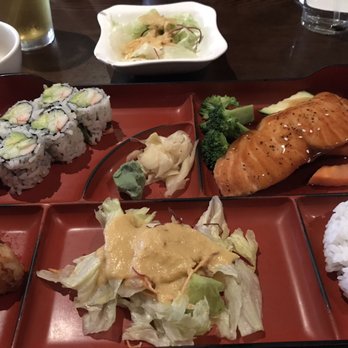 Khangri Restaurant - Salmon teriyaki lunch. - Japanese Near Me - Yonkers, New York Khangri Restaurant - Salmon teriyaki lunch. - Japanese Near Me - Yonkers, New York