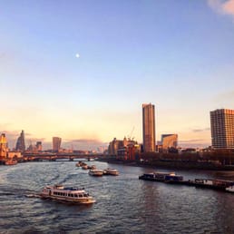 Sunset in London