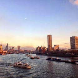 Sunset in London