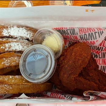 Howlin' Ray's - Chicken & Waffles Hot+ - Southern Near Me - Los Angeles, California Howlin' Ray's - Chicken & Waffles Hot+ - Southern Near Me - Los Angeles, California