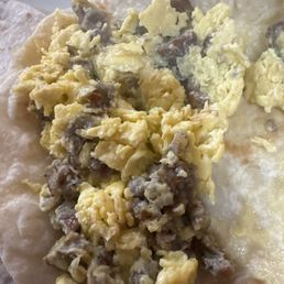 Pattie and egg Pattie and egg