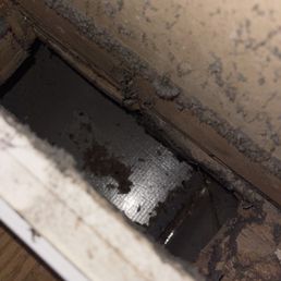 Yuck! Before Mr. Duct