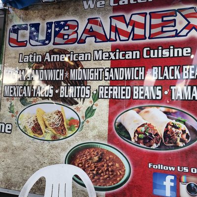 Menu photo 2 Cubamex Cape Coral, FL