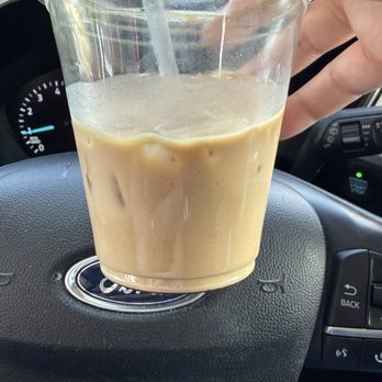 Lumina Coffee - Caramel macchiato... half gone because it was so good! - Coffee & Tea Near Me - Rome, Georgia Lumina Coffee - Caramel macchiato... half gone because it was so good! - Coffee & Tea Near Me - Rome, Georgia