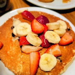 Strawberry Banana Pancakes