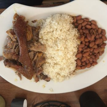 Rincón Criollo - White rice and beans with pork yummy - Latin American Near Me - Cleveland, Ohio Rincón Criollo - White rice and beans with pork yummy - Latin American Near Me - Cleveland, Ohio