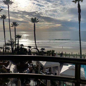 Pacific Terrace Hotel - View from our ocean front room - San Diego, CA