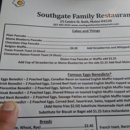 the menu the menu