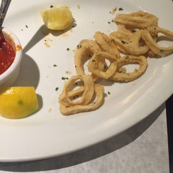La Villa Pizza - Our little leftover calamari. - Italian Near Me - Brooklyn, New York