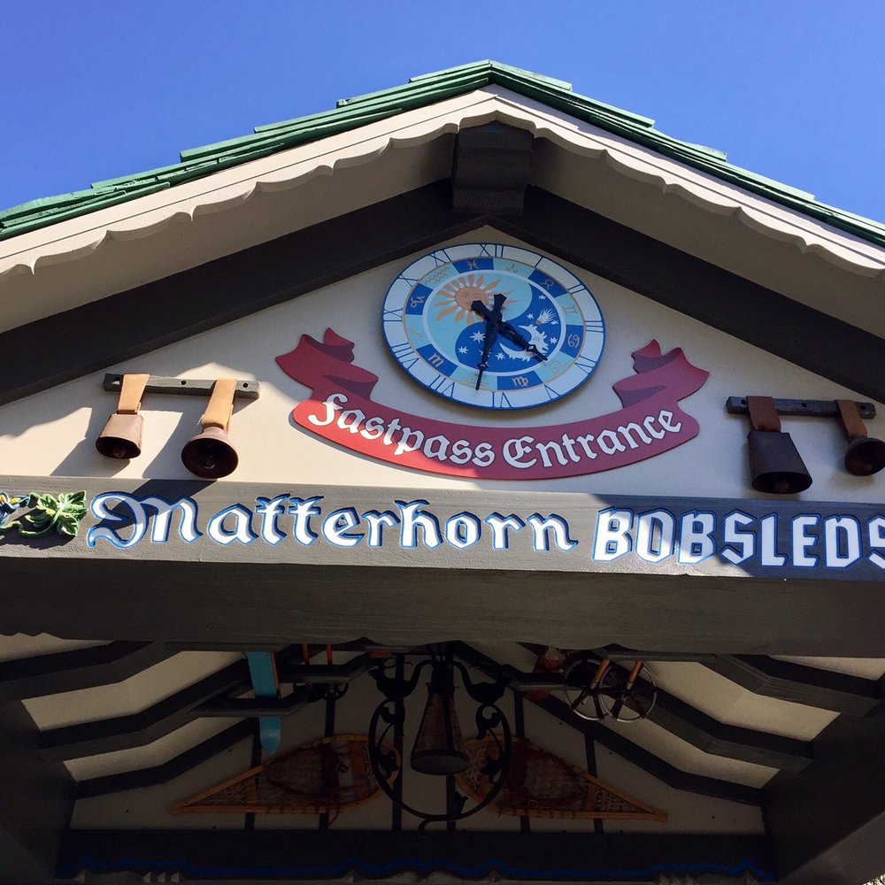 Matterhorn Bobsleds - 07.03.17 a chalet-inspired rail station in the shadow of Switzerland's renowned Matterhorn mountain - Amusement Parks Near Me - Anaheim, California Matterhorn Bobsleds - 07.03.17 a chalet-inspired rail station in the shadow of Switzerland's renowned Matterhorn mountain - Amusement Parks Near Me - Anaheim, California