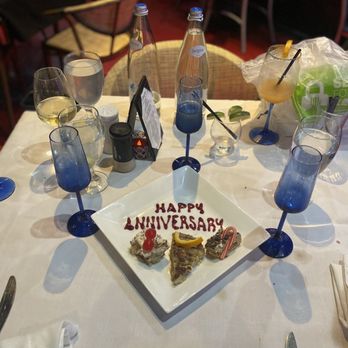 Astor’s Table - Us celebrating our 25th Anniversary! - Steakhouses Near Me - Katy, Texas