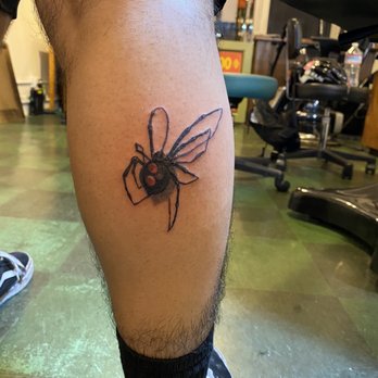 Purple Panther Tattoo - Done - Tattoo Near Me - Los Angeles, California