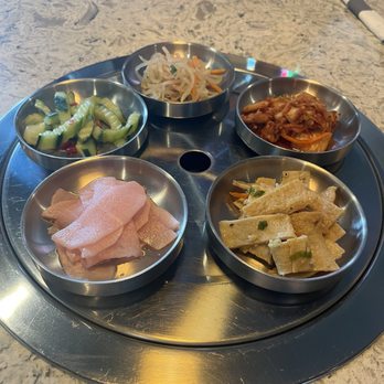 Blazin K-BBQ - Sides that came with the entrees - Korean Near Me - Monroe, Washington