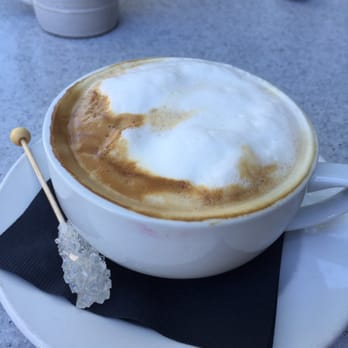 Toast - Cappuccino. All espresso drinks come with sugar stirrers- so fun! - Breakfast & Brunch Near Me - Birmingham, Michigan
