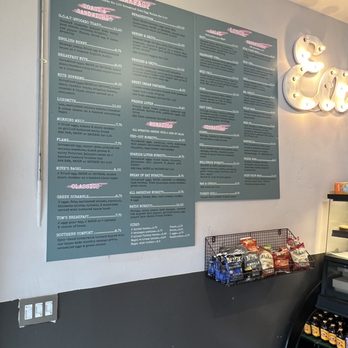 Undergrind Cafe - Larger view of Menu Board - Cafes Near Me - Los Angeles, California