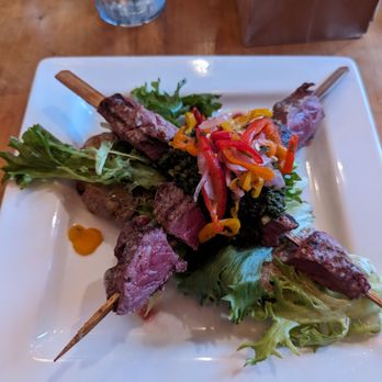 Corto Lima - Steak with chimicuri and potatoes - Latin American Near Me - Lexington, Kentucky