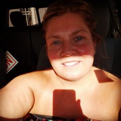 Mane Street Hair Salon - Here is me after the spray tan.  Love it!