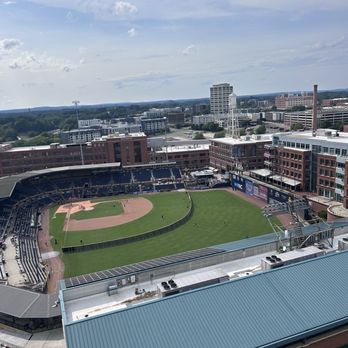 The Lenny - View of the Durham Bulls stadium - Bars Near Me - Durham, North Carolina