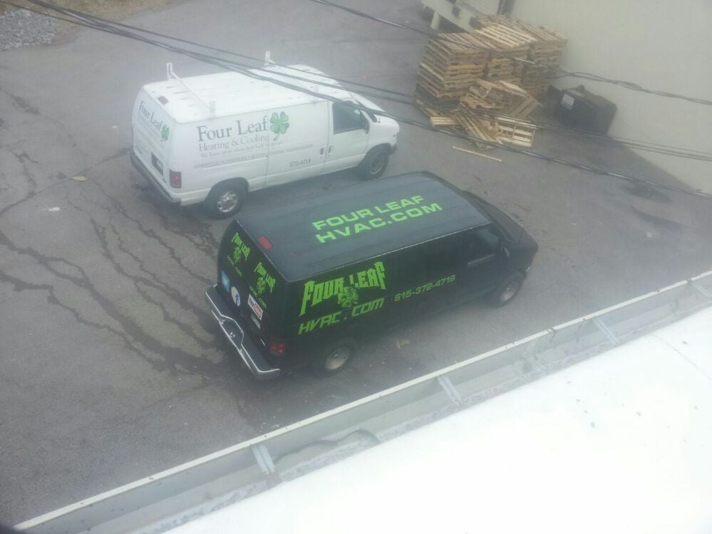 Slide of Four Leaf Heating & Cooling