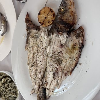 Skinos - Grilled branzino - Greek Near Me - New York, New York Skinos - Grilled branzino - Greek Near Me - New York, New York