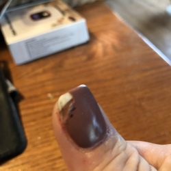 Kayla's Nails & Spa - This was next day after I got nails done . Gel acrylic nails.  The second day 2 more nails came off and nail polish starting peeling off .