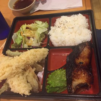 Restaurant Kunio - 2 Choice Combo AA. Shrimp Tempura and Misoyaki Butterfish for $17.95 - Japanese Near Me - Waipahu, Hawaii Restaurant Kunio - 2 Choice Combo AA. Shrimp Tempura and Misoyaki Butterfish for $17.95 - Japanese Near Me - Waipahu, Hawaii
