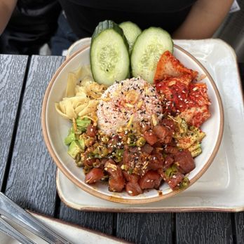 Biergarden Encinitas - Poke bowl - New American Near Me - Encinitas, California Biergarden Encinitas - Poke bowl - New American Near Me - Encinitas, California