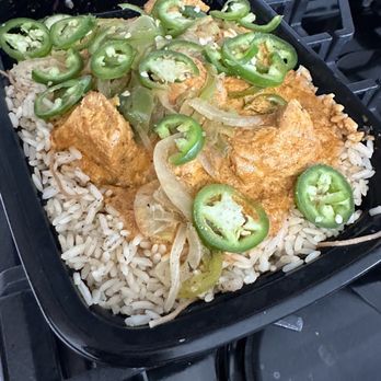 Kabab City - Spicy chicken kabob with rice - Mediterranean Near Me - Merced, California