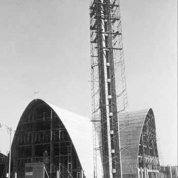 St. Clement's Catholic Church - Under construction back in 1960 - Churches Near Me - Center Line, Michigan St. Clement's Catholic Church - Under construction back in 1960 - Churches Near Me - Center Line, Michigan