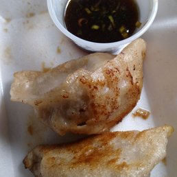 Fried pot stickers