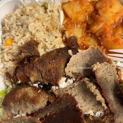 Taste Of Mediterranean - Gyro platter $13.99