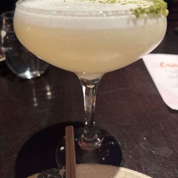 Sushisamba - Coconut Matcha Sour - Asian Fusion Near Me - Las Vegas, Nevada