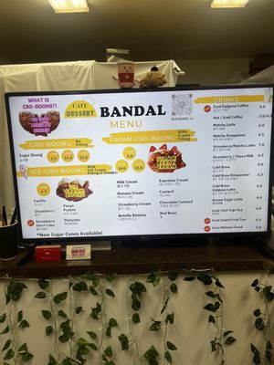 Menu photo 7 Cafe Bandal Los Angeles, CA