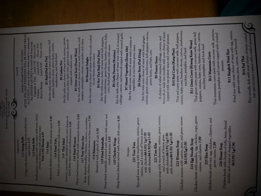 Menu photo 7 Bangkok Pad Thai Lebanon, TN