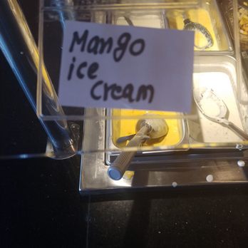 Royal India - Mango ice cream at the buffet - Indian Near Me - Reno, Nevada