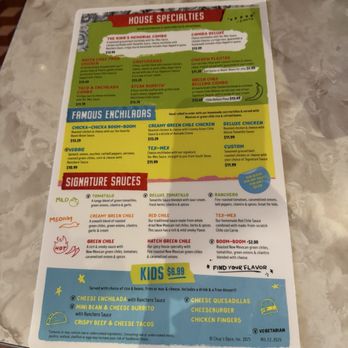 Chuy's - Menu - Tex-Mex Near Me - North Little Rock, Arkansas Chuy's - Menu - Tex-Mex Near Me - North Little Rock, Arkansas